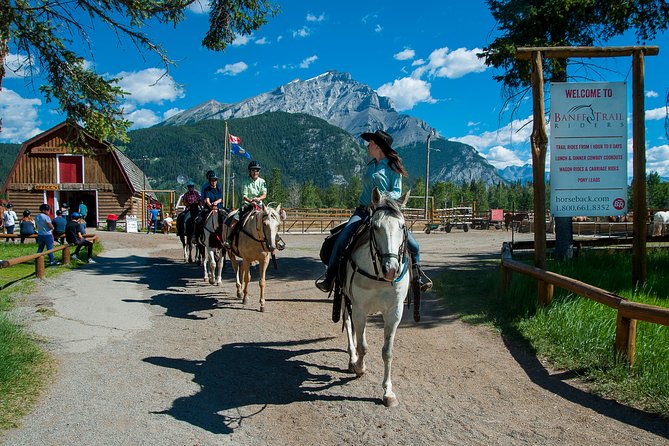 2 Hour Banff Horseback Riding Adventure - Inclusions and Logistics