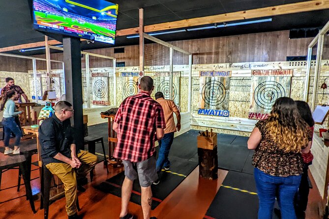 90 Minute Axe Throwing Guided Experience in Clearwater at Hatchet Hangout - Departure Time