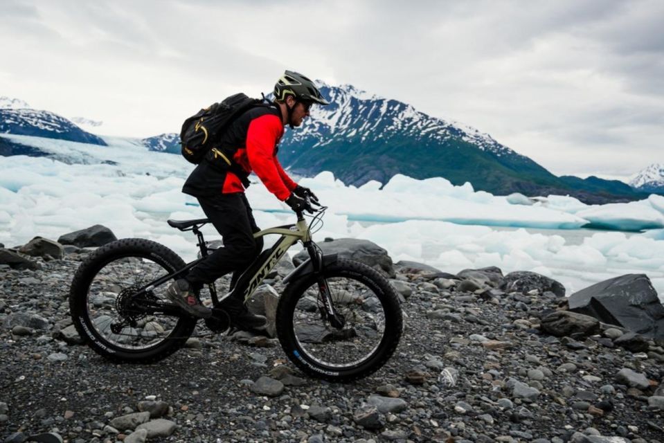 Anchorage: Heli E-Biking Adventure - E-Mountain Bikes