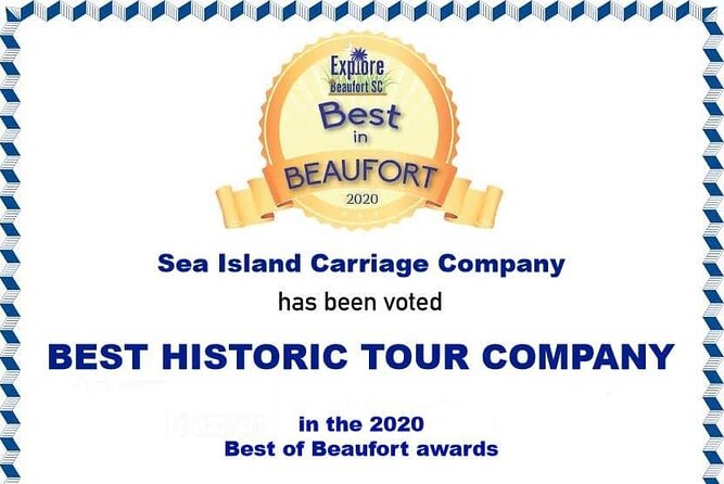 Beaufort's #1 Horse & Carriage History Tour - Reviews and Ratings