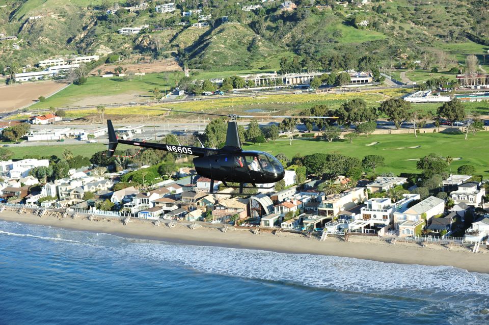 California Coastline Helicopter Tour - Location and Tour Details