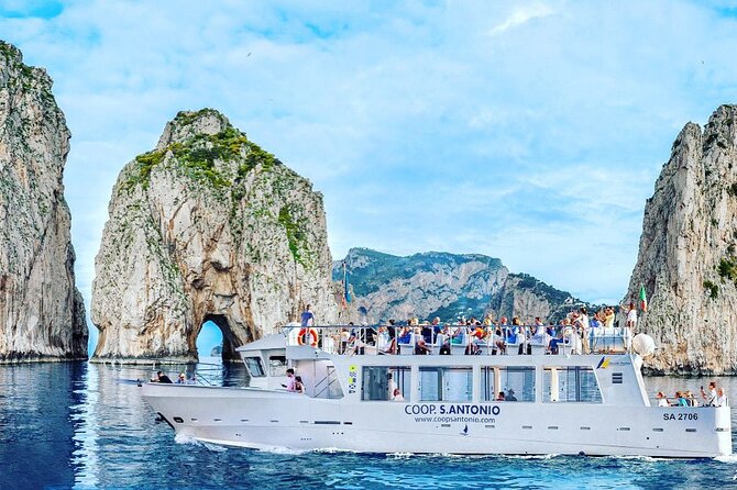 Capri Shared Tour (9:15am Boat Departure) - Common questions