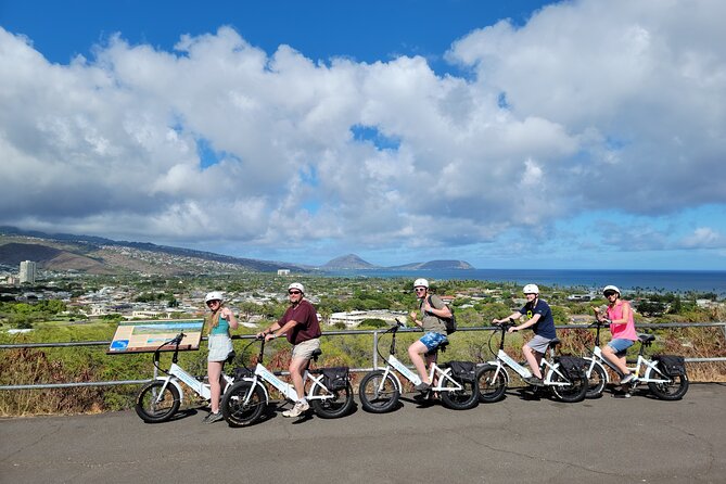 Electric Bike Ride & Diamond Head Hike Tour - Diamond Head Hike Highlights