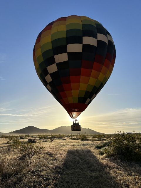 Epic Sonoran Sunrise Balloon Flight - Participant Requirements and Booking Info