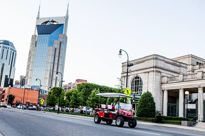Explore the City of Nashville Sightseeing Tour by Golf Cart - Cancellation Policy