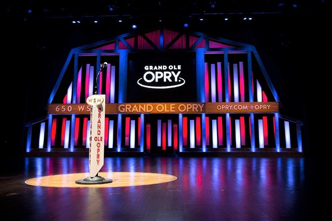 Grand Ole Opry House Guided Backstage Tour - Cancellation Policy