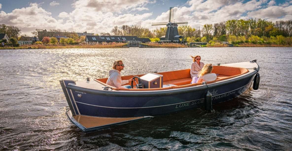 Haarlem: Private Boat Rental City Center - Date Confirmation