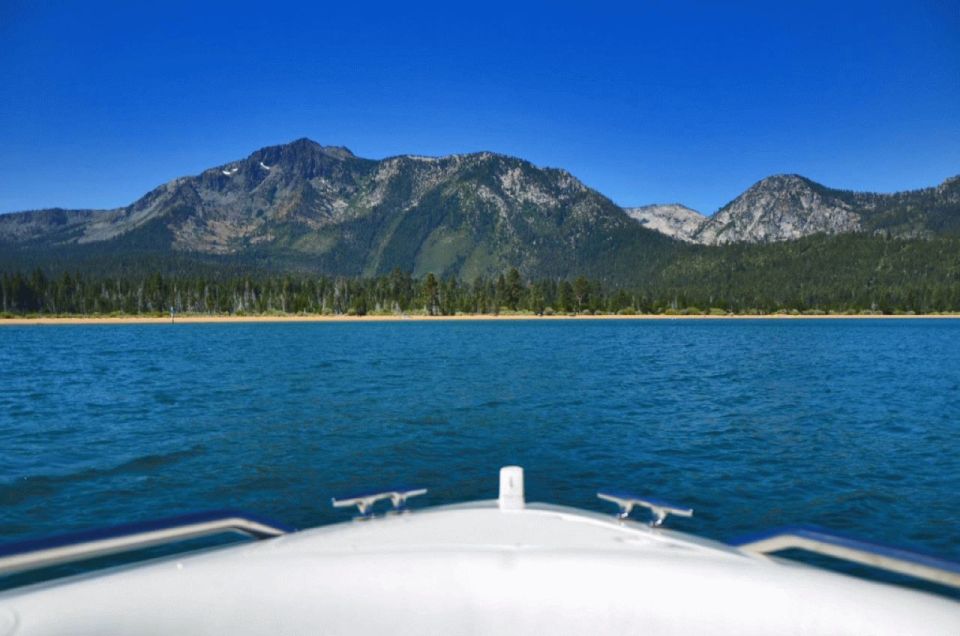 Lake Tahoe Private Luxury Boat Tours - Inclusions in Lake Tahoe Private Boat Tours