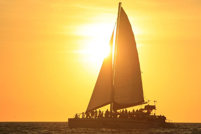 Marlin Del Rey Catamaran Snorkel Sunset Cruise From Tamarindo or Playas Del Coco