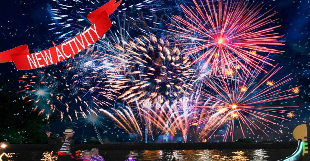 Oahu: Fireworks Cruise - Ultimate Luxury Gondola With Drinks - Full Description and Route