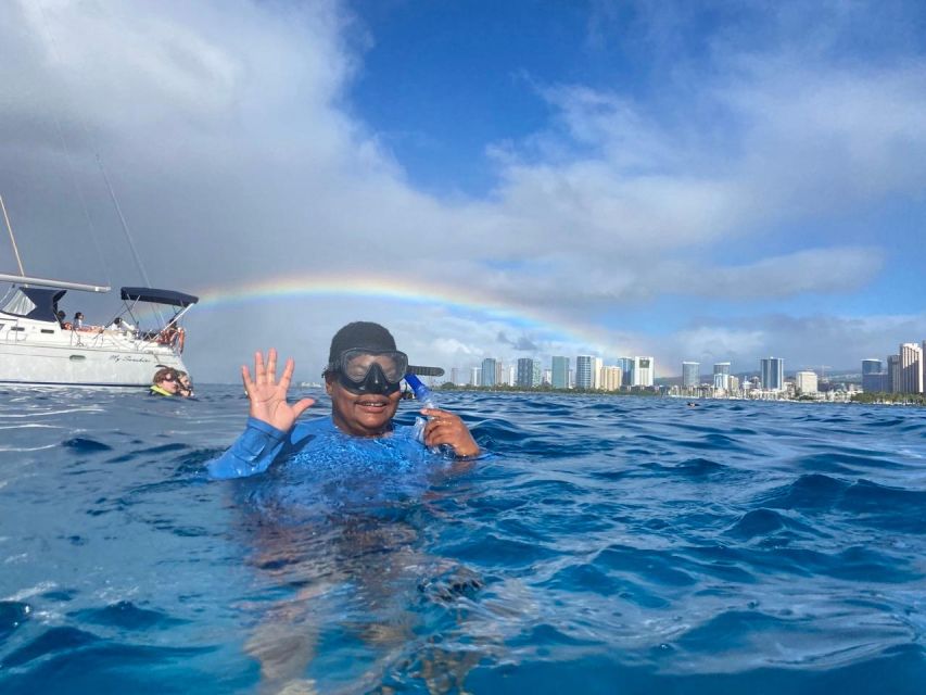 Oahu: Honolulu Private Catamaran Cruise With Snorkeling - Itinerary and Experience