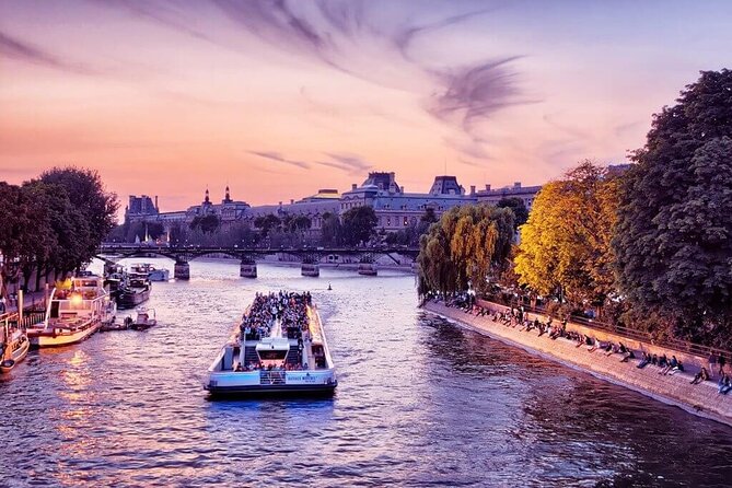 Paris - One Hour Seine River Cruise With Recorded Commentary - Booking Information