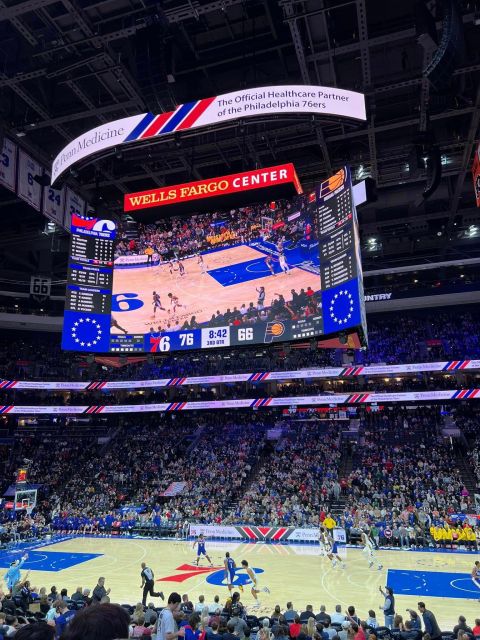 Philadelphia: Philadelphia 76ers Basketball Game Ticket - Inclusions Provided