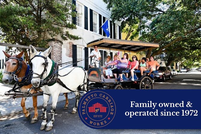 Private Daytime or Evening Horse-Drawn Carriage Tour of Historic Charleston - Inclusions in the Tour Experience