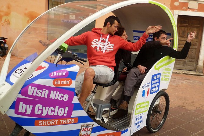 Private Tour Guide of Nice in Electric Taxibikes - Directions