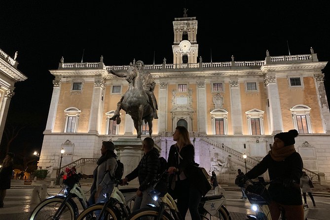Rome by Night E-Bike Tour With Pizza Option - Cancellation Policy and Safety