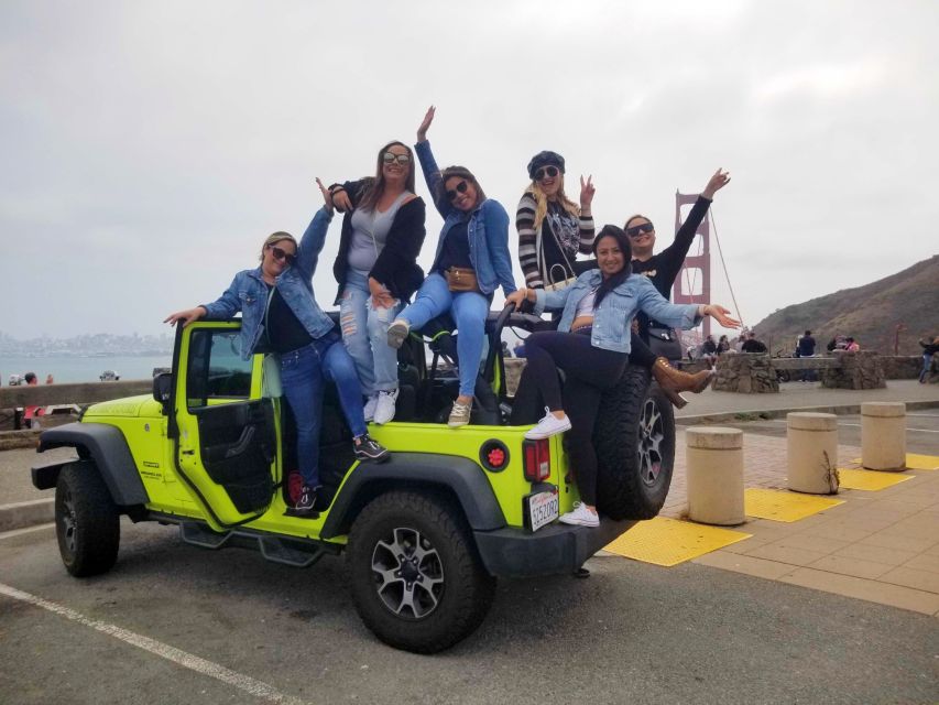 San Francisco: 2-Hour Private Jeep Tour at Night - Logistics