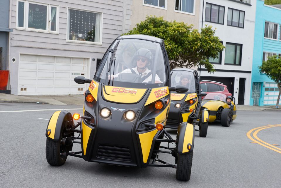 San Francisco: Electric Gocar Tour Over Golden Gate Bridge - GPS Guided Tour