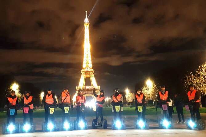 Segway by Night ! Illuminated Paris - Additional Information