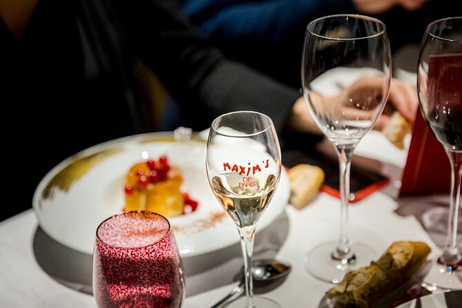 Seine River Dinner Cruise Maxims De Paris With Champagne and Live Music - Additional Information