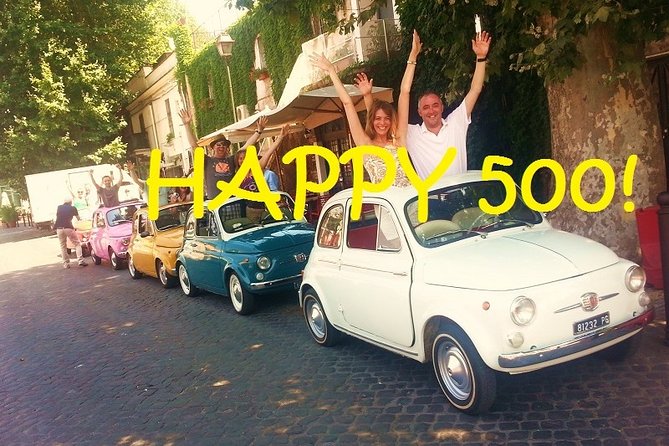 The ORIGINAL Fiat 500 Tour of Romes 7 Hidden Gems - Cancellation Policy and Logistics