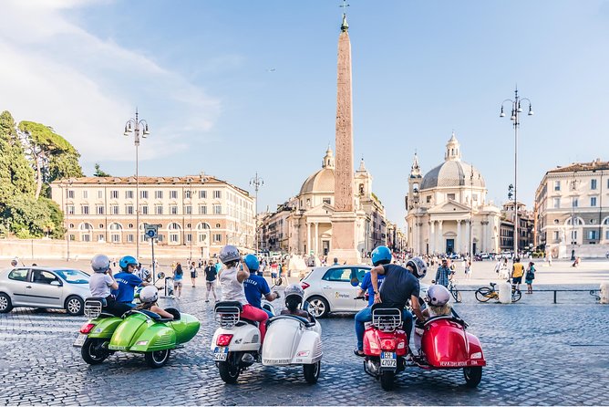 Vespa Sidecar Tour in Rome With Cappuccino - Customer Reviews