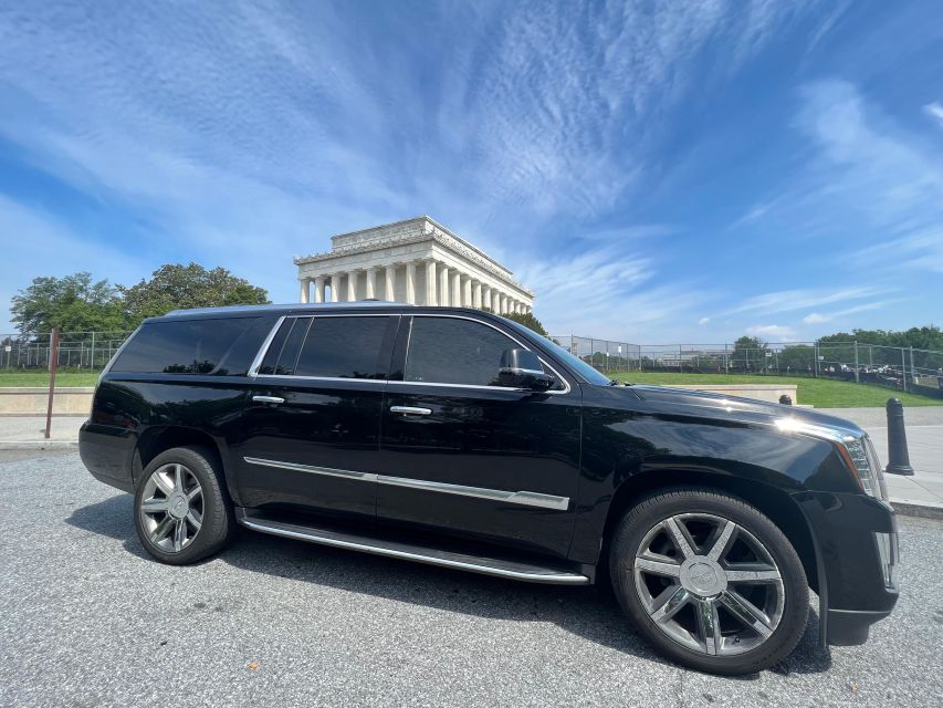 Washington DC: Private Tour With Luxury Vehicle - Additional Information