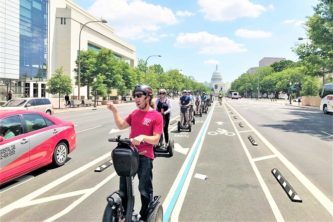 Washington DC "See the City" Guided Sightseeing Segway Tour - Additional Information