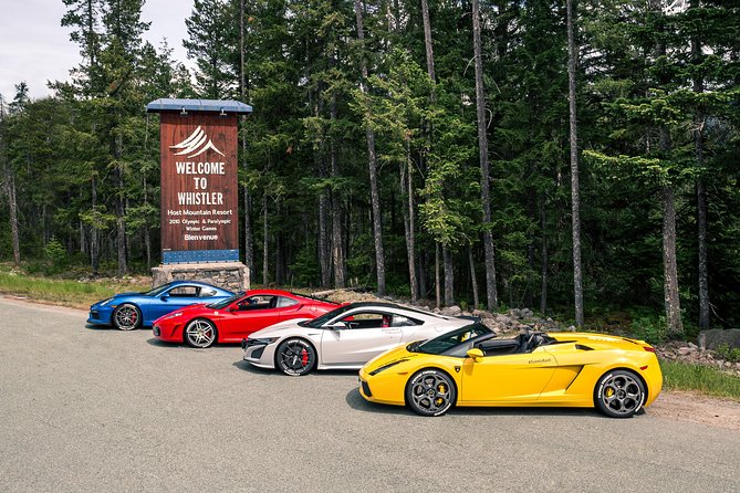 Whistler Exotic Driving Experience - Cancellation Policy