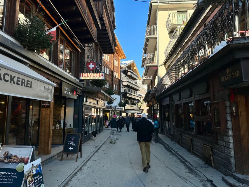 Zurich Private Tour: Zermatt & Gornergrat Scenic Railway - Itinerary Notes