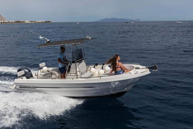 5 Hours Boat Rental in Santorini - Key Points