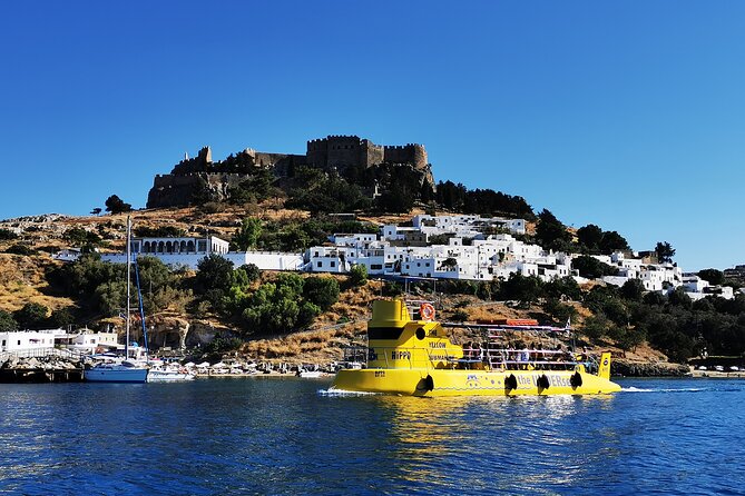 3-hour Guided Submarine Tour in Saint Pauls Bay, Lindos and Navarone Bay - Weather Considerations