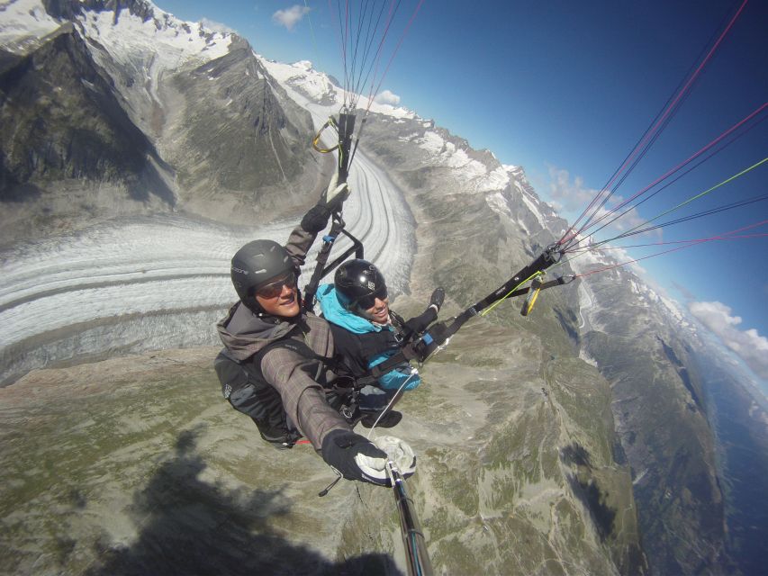 Aletsch Glacier-Tandem Paragliding - Common questions