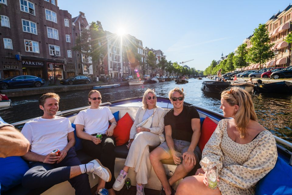 Amsterdam: German Guided Open Boat Cruise With Bar Onboard - Additional Information