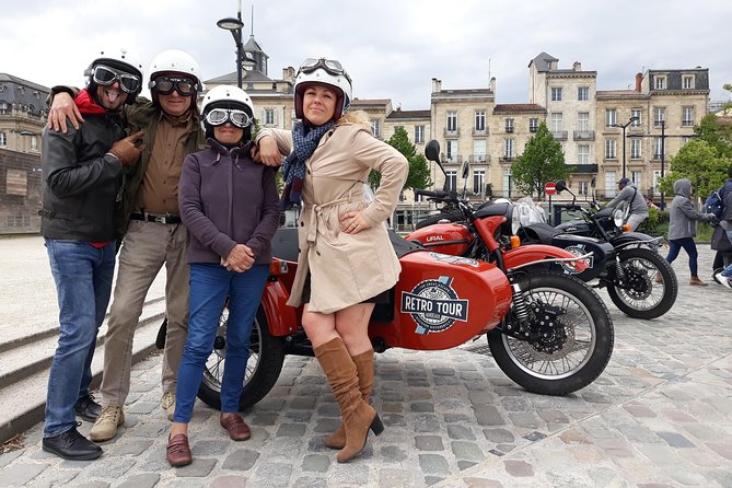 Bordeaux Sightseeing Private Sidecar Guided Tour - Common questions