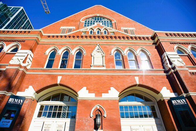 Discover Nashville City Tour With Entry to Ryman & Country Music Hall of Fame - Additional Details