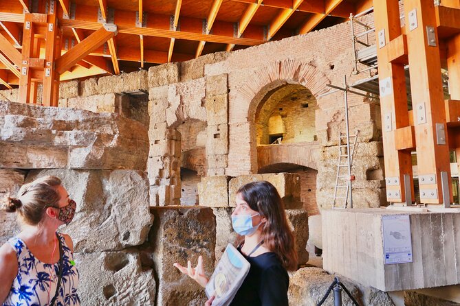 Expert Guided Tour of Colosseum Underground OR Arena and Forum - Access to Underground, Arena, and Forum