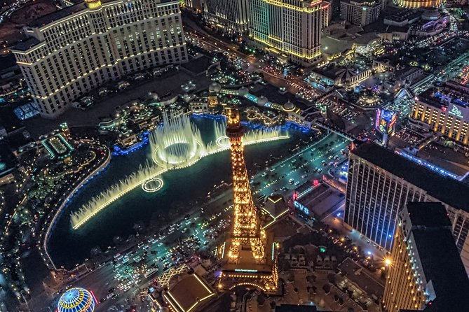 Las Vegas Strip Helicopter Night Flight With Optional Transport - Child and Cancellation Policy
