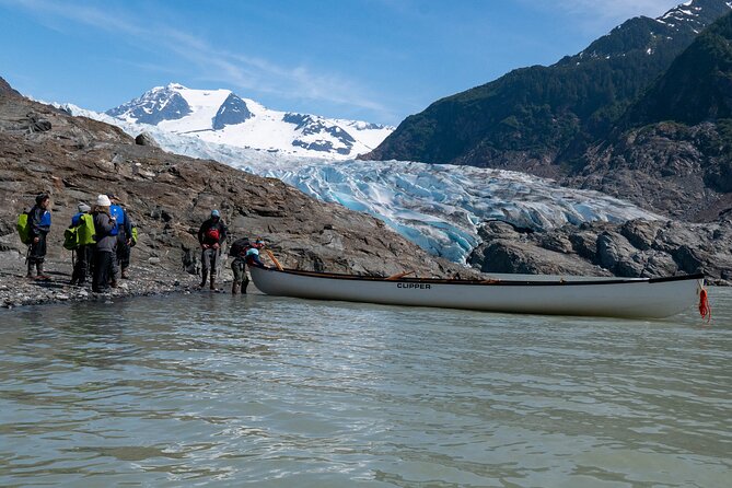 Mendenhall Glacier Canoe Paddle and Hike - Canoeing at Mendenhall Lake