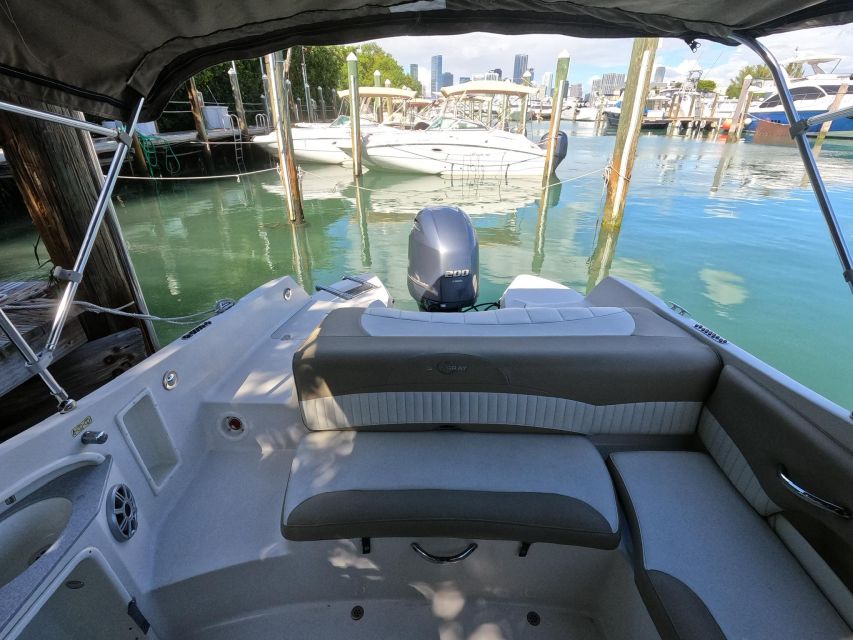Miami: 24-Foot Private Boat for up to 8 People - Common questions