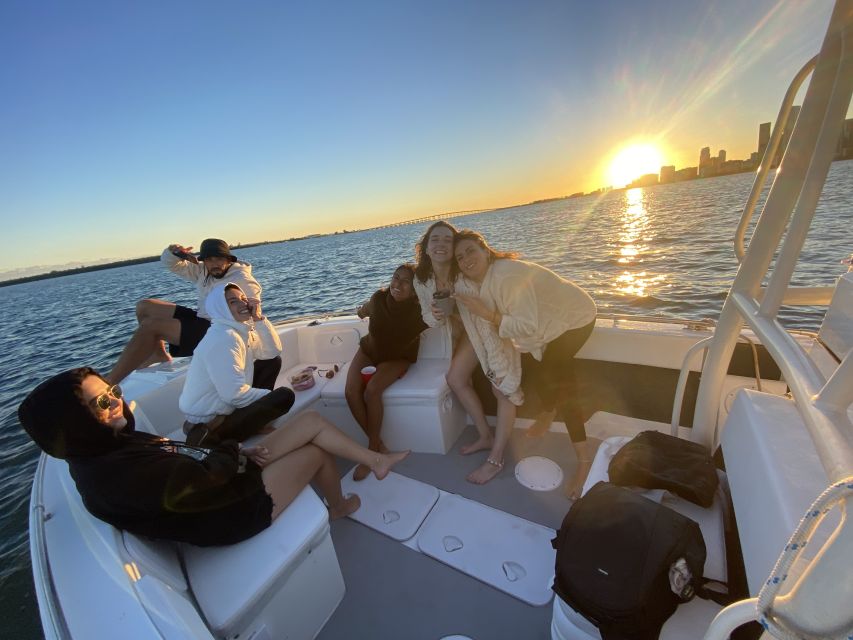 Miami: Private Sunset Boat Tour With Bottle of Champagne - Common questions