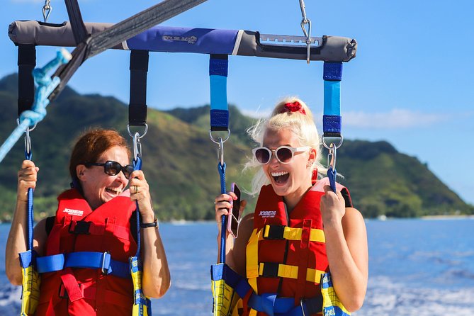 Moorea Parasailing Experience - Double Flight - Common questions