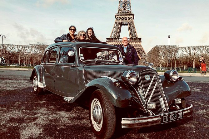Paris Private Guided Tour in a Vintage Car With Driver - Common questions