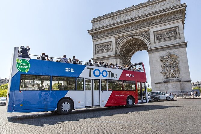 Paris Tootbus Discovery by Day and by Night Routes - Departure Point