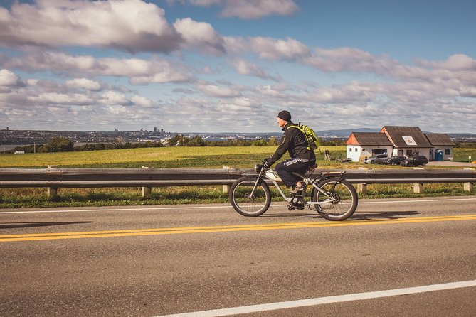 Quebec City :Ebikes Rental ,Wine,Chocolate,Berries and Landscape - Landscape Exploration on Electric Bikes