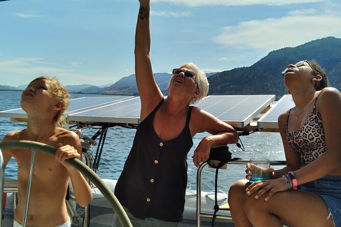 Sailing Adventure on Okanagan Lake From Penticton & Naramata BC - Common questions