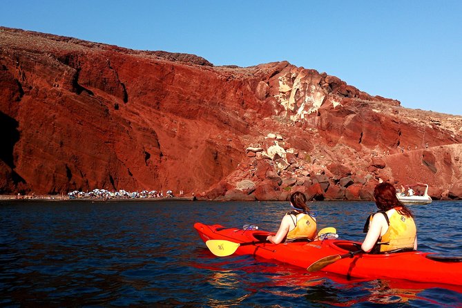 Santorini: Sunset Sea Kayak With Light Dinner - Common questions