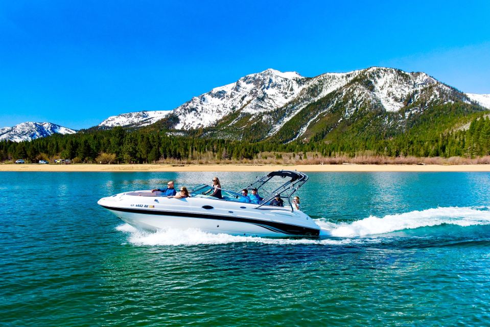 South Lake Tahoe: 3-Hour Customizable Tour on a 28-Foot Boat - Directions and Logistics