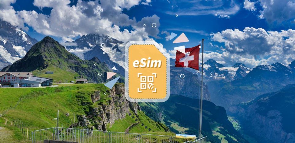 Switzerland/Europe: Esim Mobile Data Plan - Validity and Top-Up Options