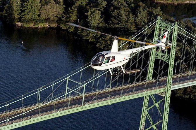 Thousand Islands Two Castle Helicopter Tour - Important Booking Information